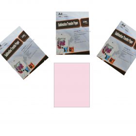 papel rosado para sublimar